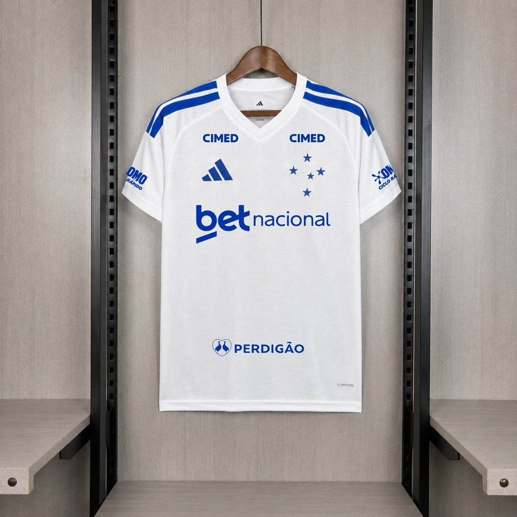 Mens Cruzeiro 2026/27 Away Jersey S-4XL With All Sponsors