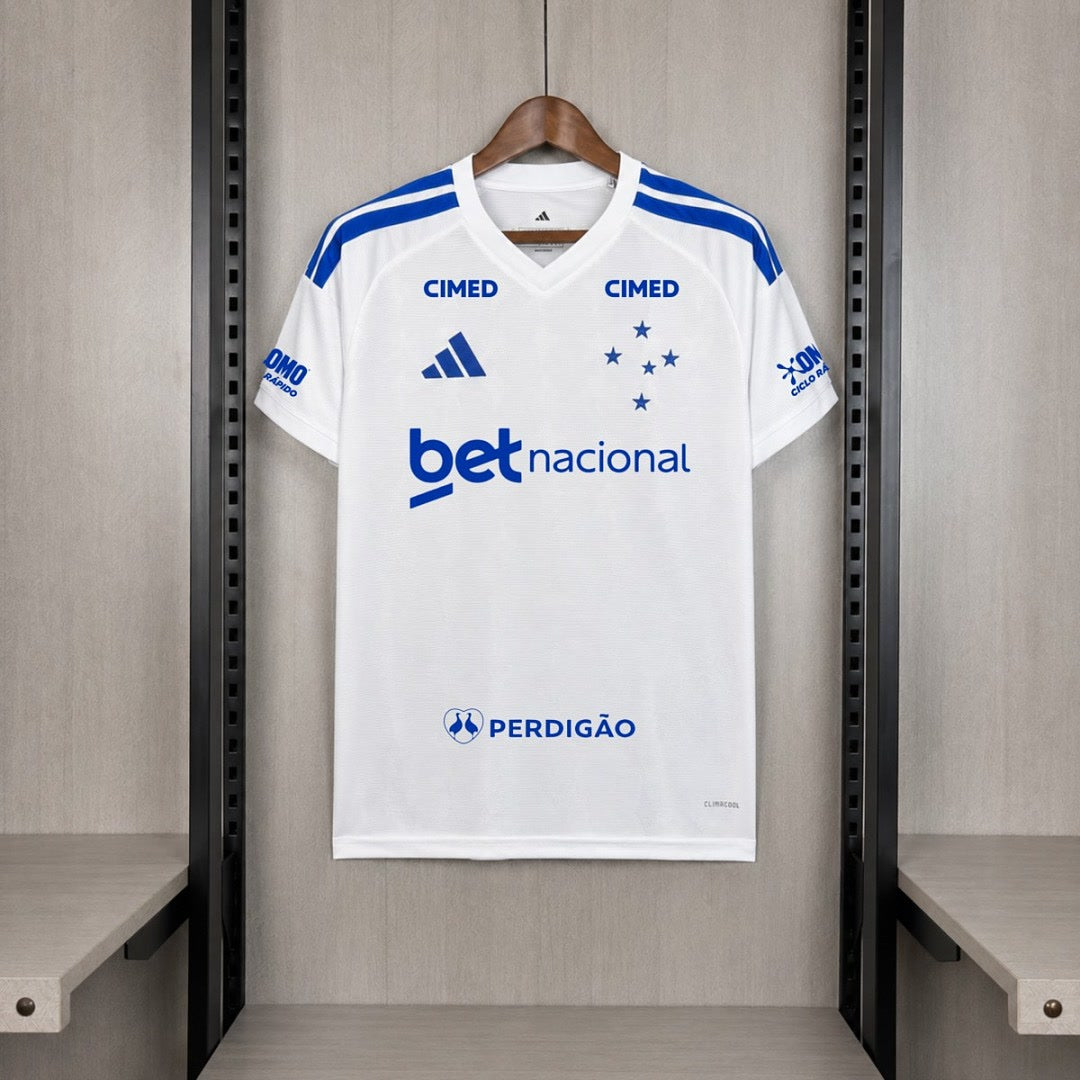 Mens Cruzeiro 2026/27 Away Jersey S-4XL With All Sponsors