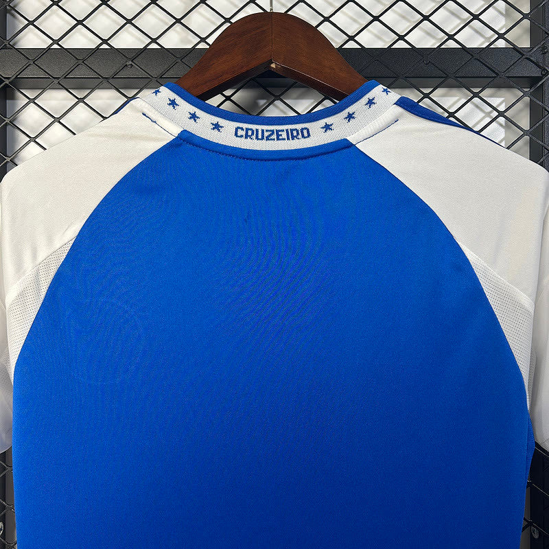 25-26 Cruzeiro Home Woman Jersey S-XXL