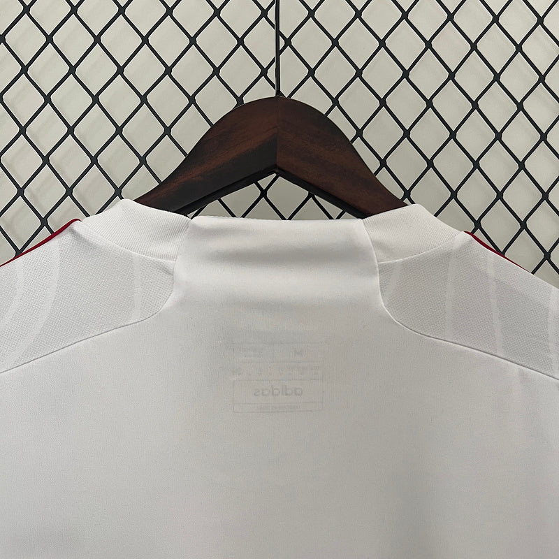 24-25 Flamengo away white soccer jersey