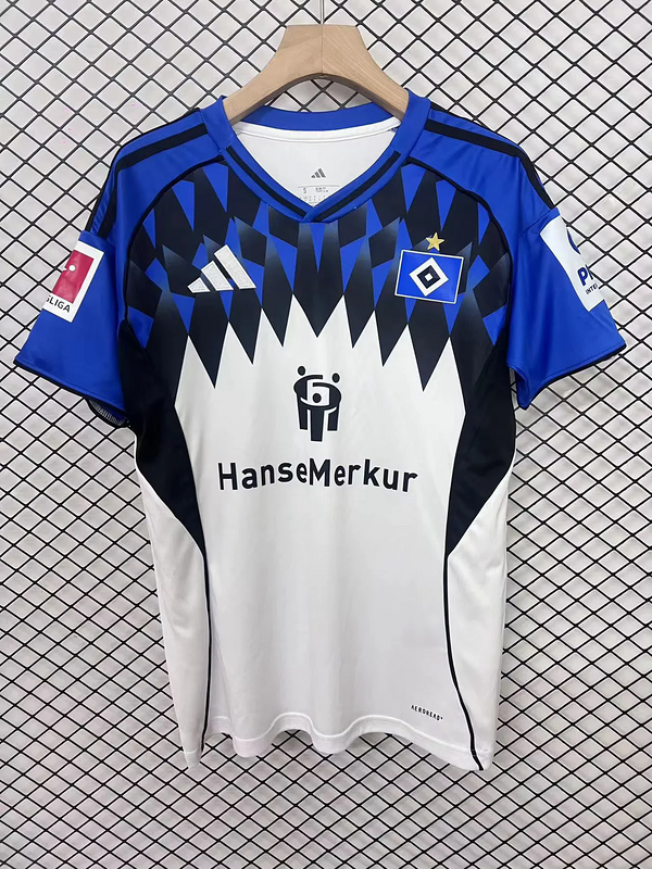 25-26 Hamburger home soccer jersey