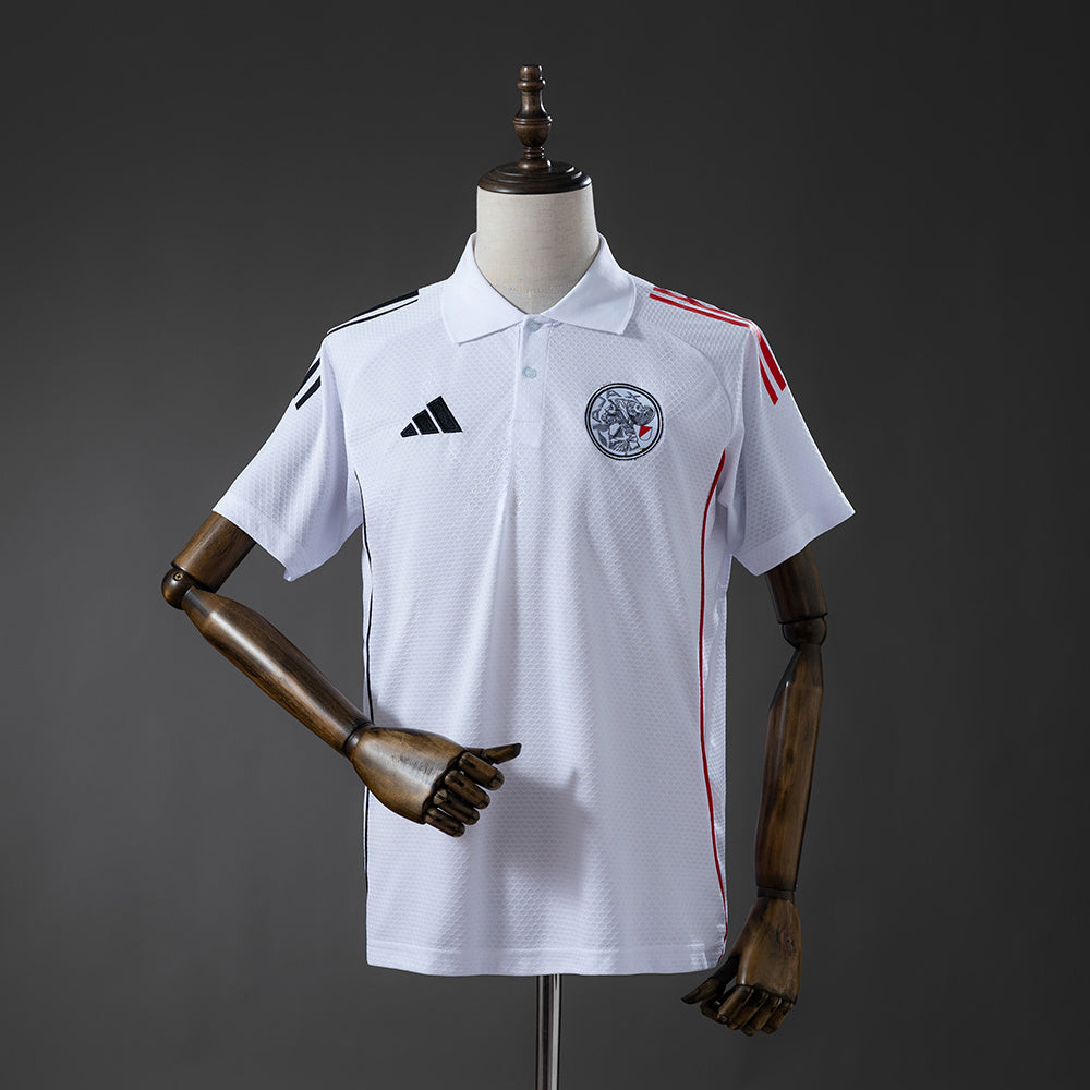 Ajax 25/26 POLO - White S-XXL