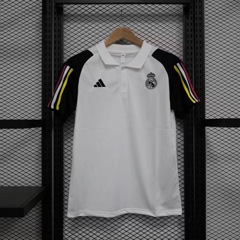 23-24 Real Madrid white polo