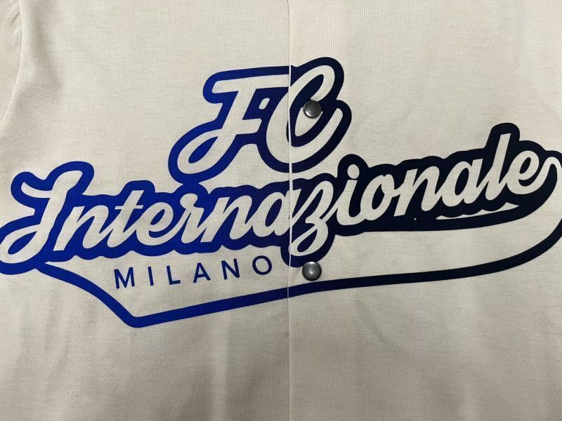 Inter Milan 2025/26 White baseball Jersey