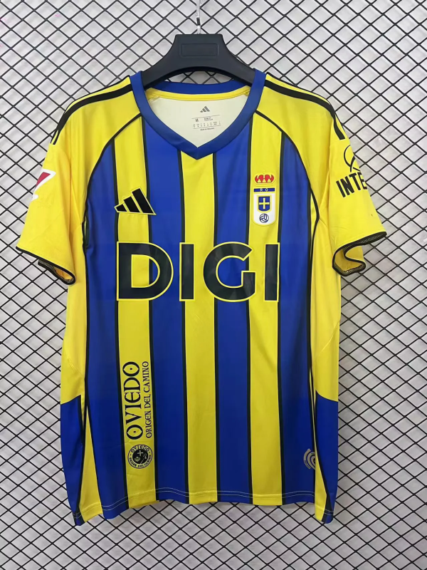 25-26 Real Oviedo away soccer jersey