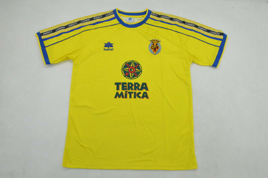 Villarreal CF 1998/99 Home Jersey Size S-2XL