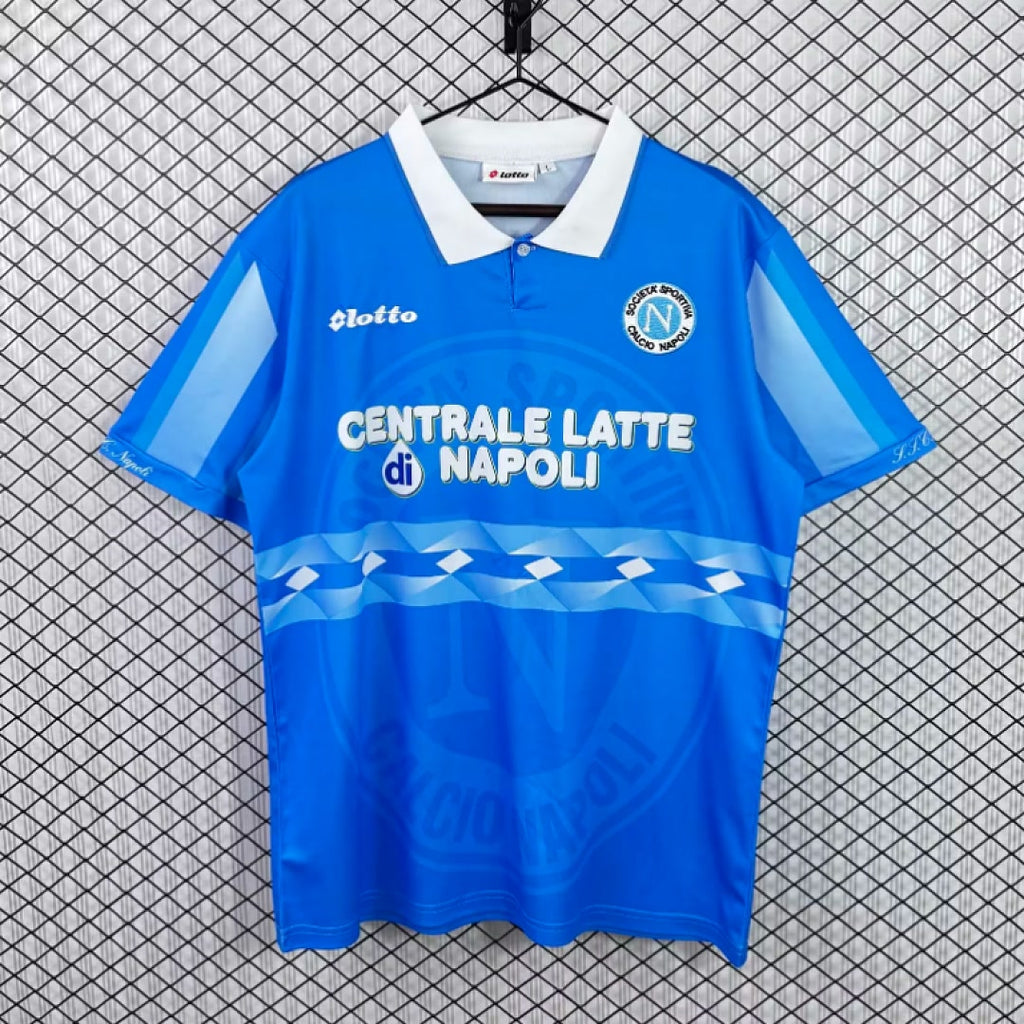 Retro 1996-97 Napoli home soccer jersey size S-2XL