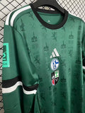 FC Schalke 04 2025/26 Green 150th Anniversary Edition Long Sleeve Jersey Size S-4XL