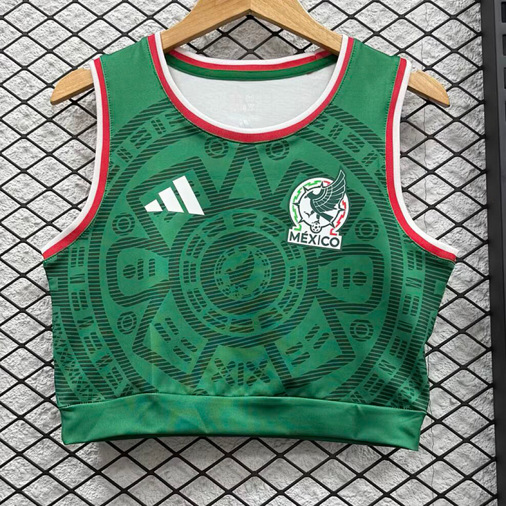 Mexico 2026 World Cup Home Girl's Vest size S-XL