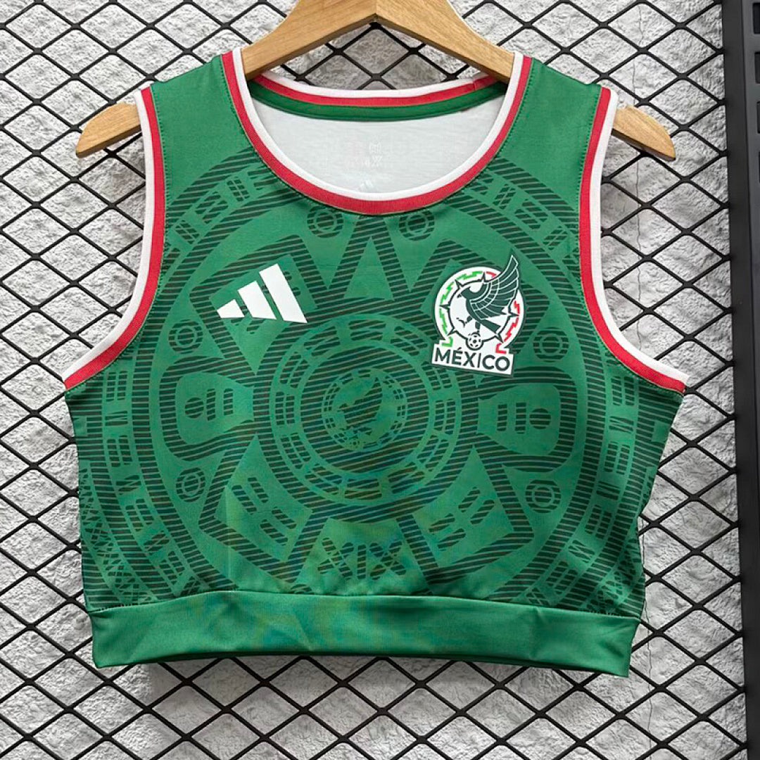 Mexico 2026 World Cup Home Girl's Vest size S-XL