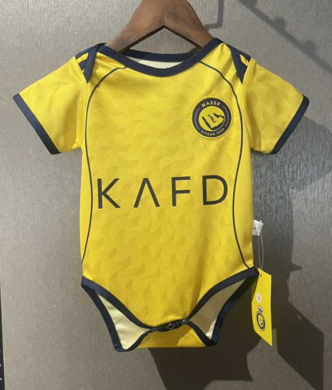 25-26 AL NASSR home baby jersey