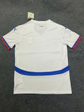 24-25 Serbia away white soccer jersey