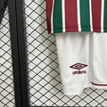25-26 Fluminense home kid kit size: 16-28