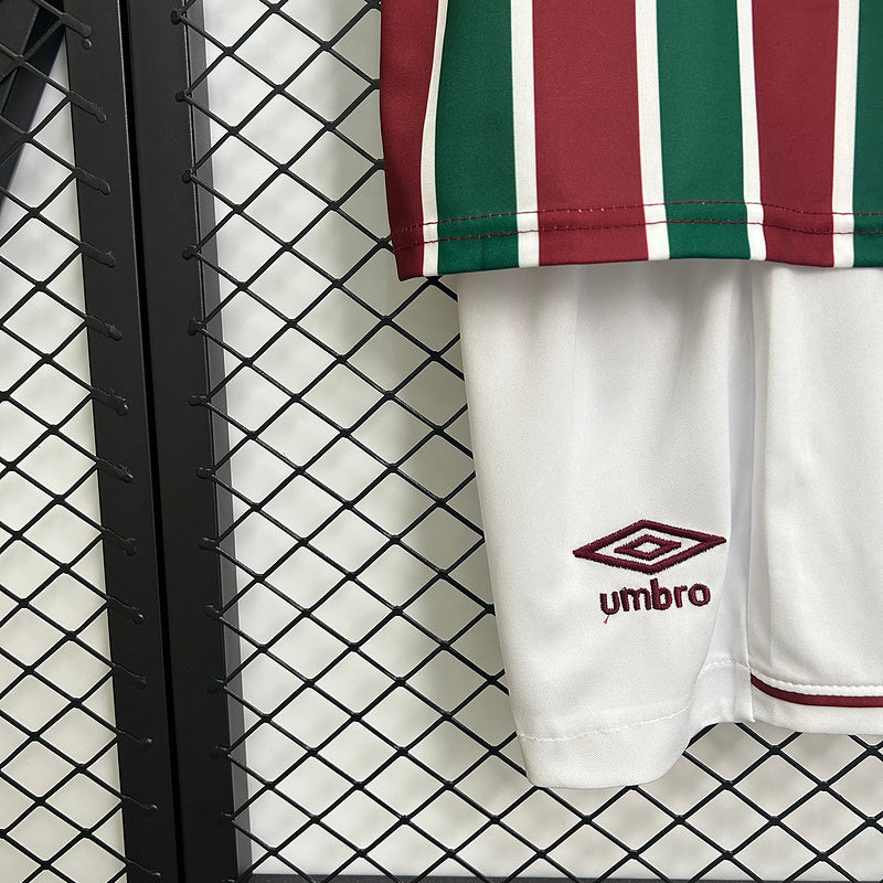 25-26 Fluminense home kid kit size: 16-28