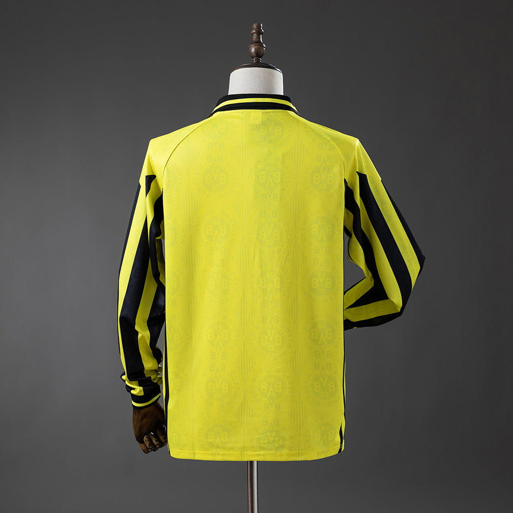 Dortmund 96/97 Home Long-Sleeve Retro Jersey S-XXL
