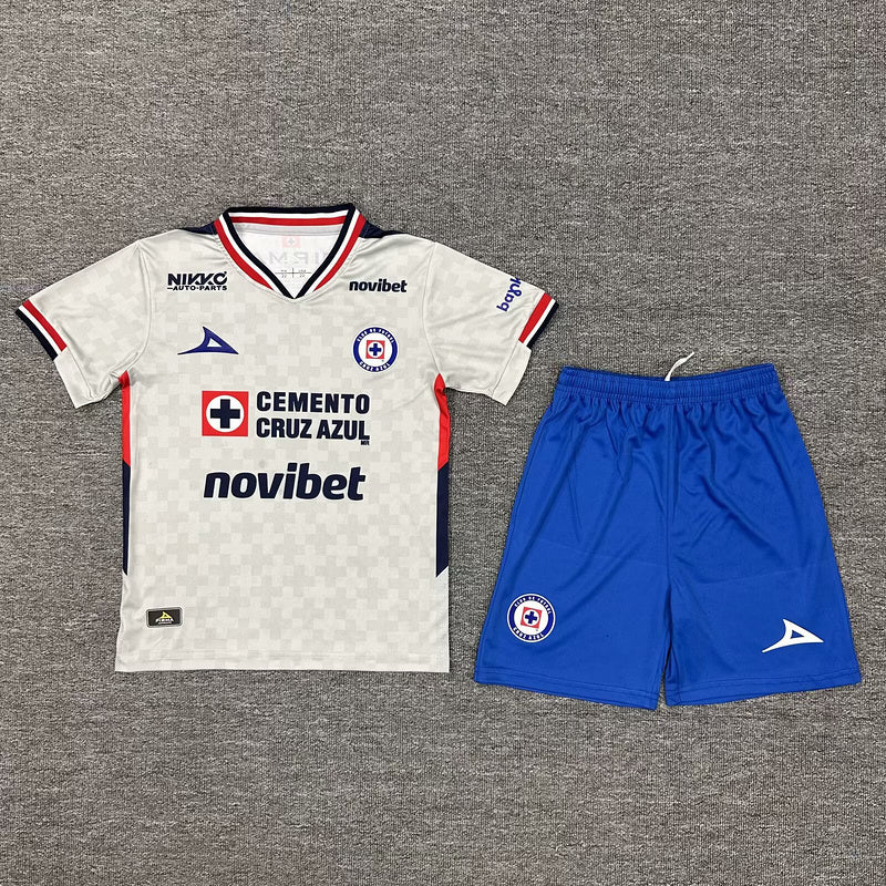 25-26 Cruz Azul Away Kid kit