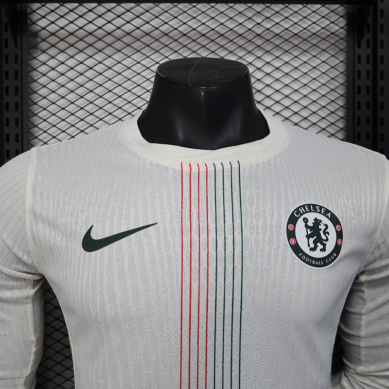 25-26 Chelsea away long sleeve player version jersey