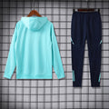 24-25 Real Madrid green hoodie suit
