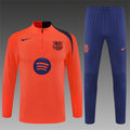 Barcelona Orange 2025/26 training shirt half zip
