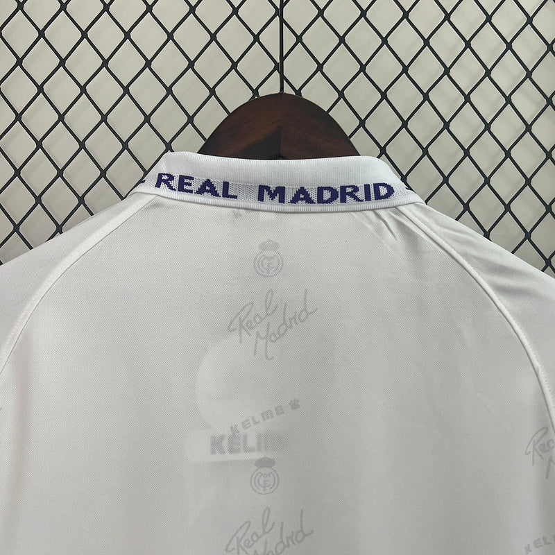 94-96 Real Madrid home long sleeve retro jersey