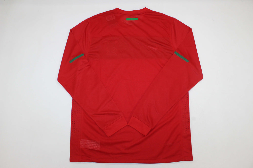 PORTUGAL 10 Manga larga Version autentica/jugador — National Retro