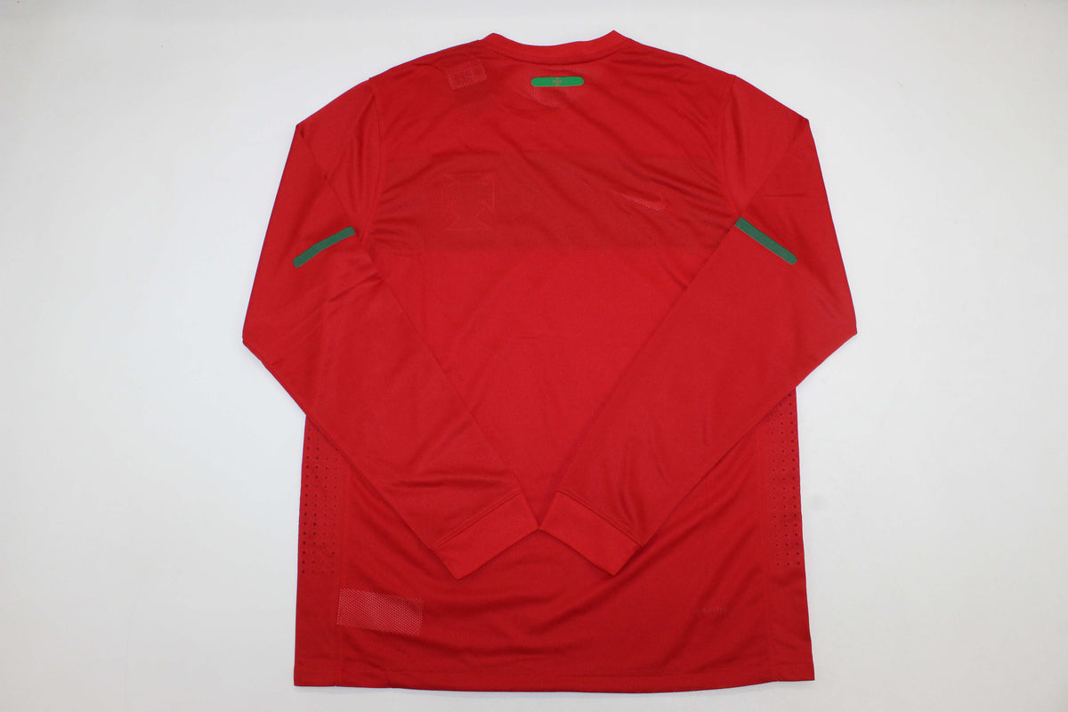 PORTUGAL 10 Manga larga Version autentica/jugador — National Retro