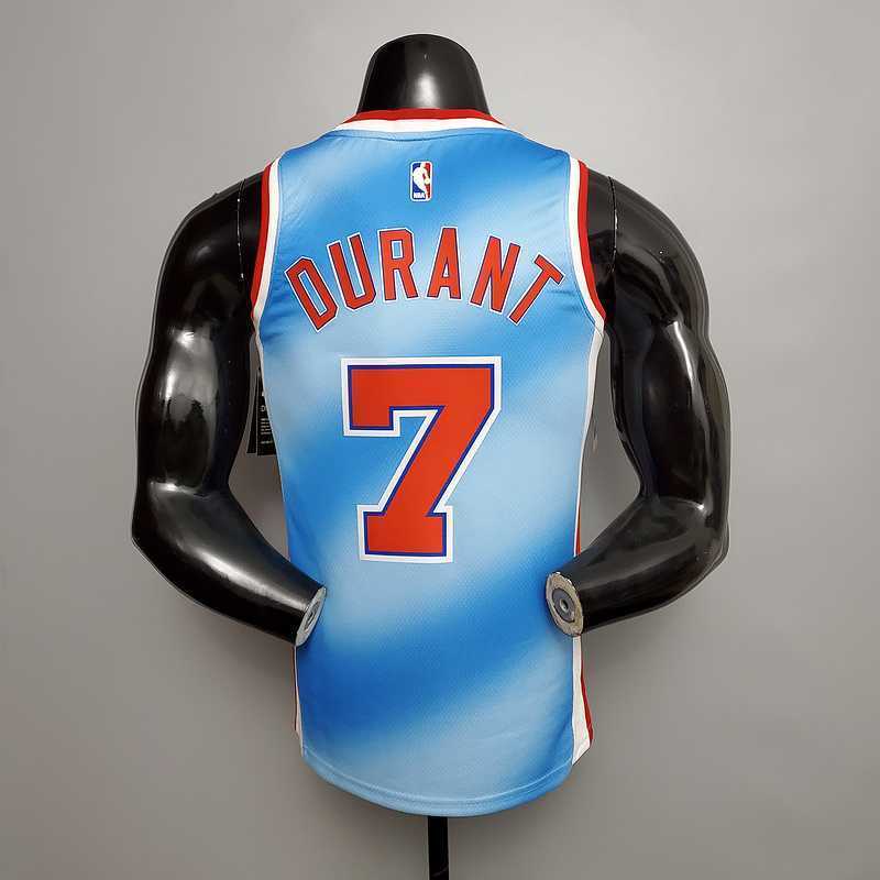 New Nets DURANT #7 Retro Limited Edition Blue