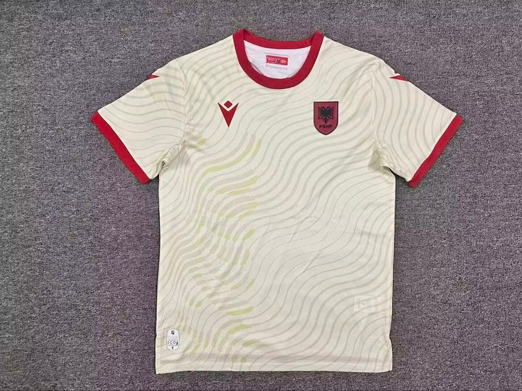 Albania 2026 World Cup Away Soccer Jersey size S-4XL
