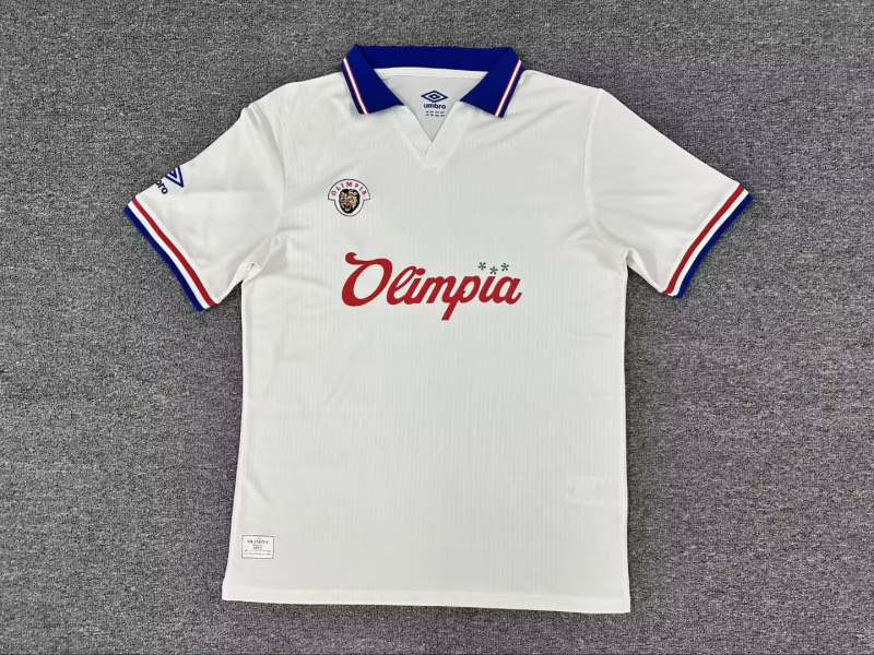 CD Olimpia (Honduras) 2025/26 white POLO jersey