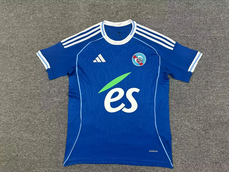 25-26 Strasbourg home soccer jersey