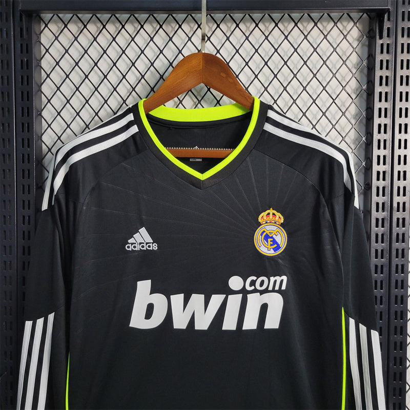 10-11 Real Madrid away long sleeve