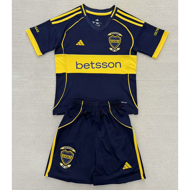 25-26 Boca 120th blue kid kit