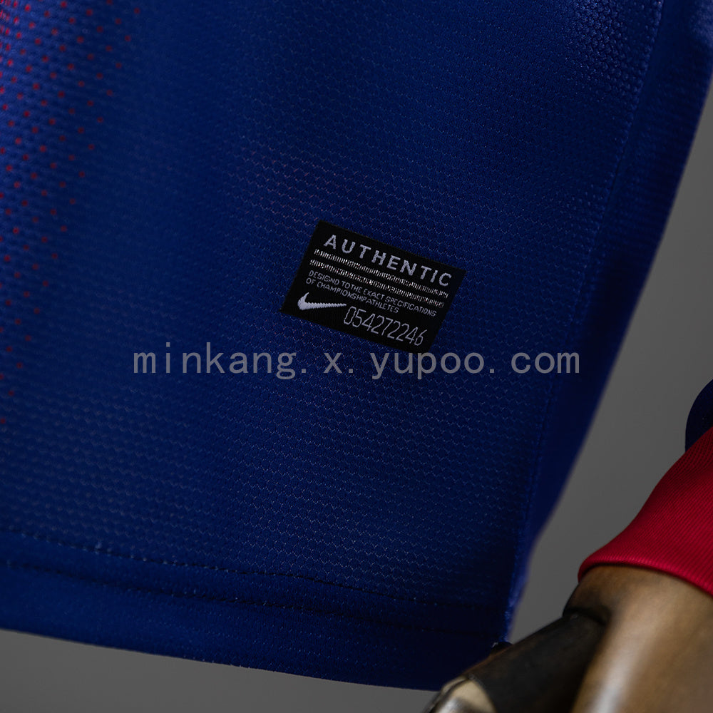 Retro long sleeve Barcelona 12/13 home S-XXL