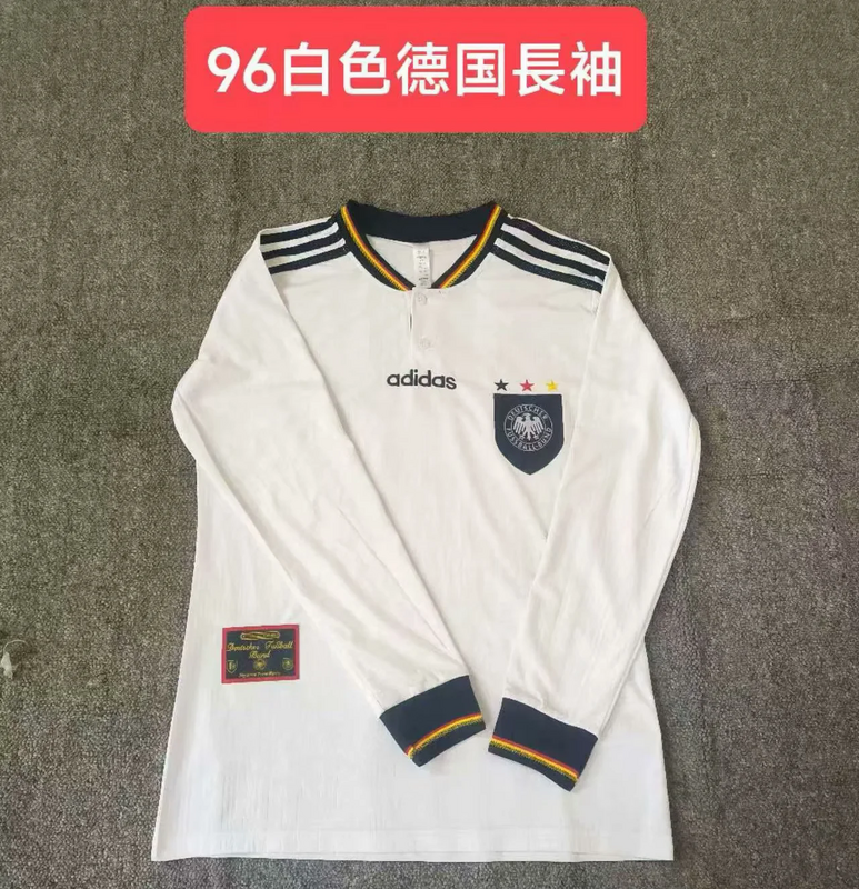 1996 Germany home retro long sleeve jersey