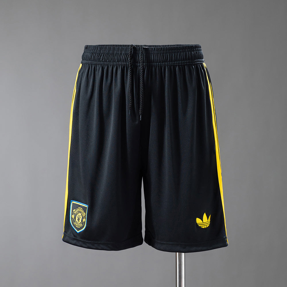 Pantalon Corto de Futbol #M-U 2526 Third Away Shorts S-XXL — Minkang