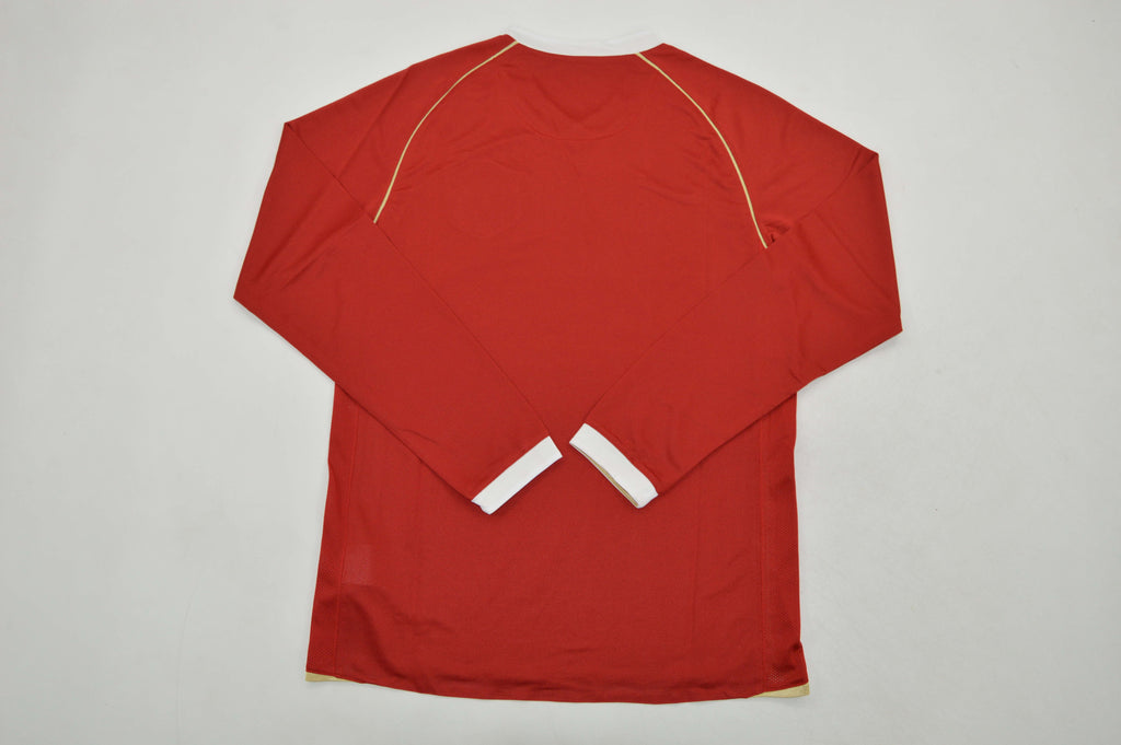 MAN U 06-07 Manga larga Version jugador — Club Retro