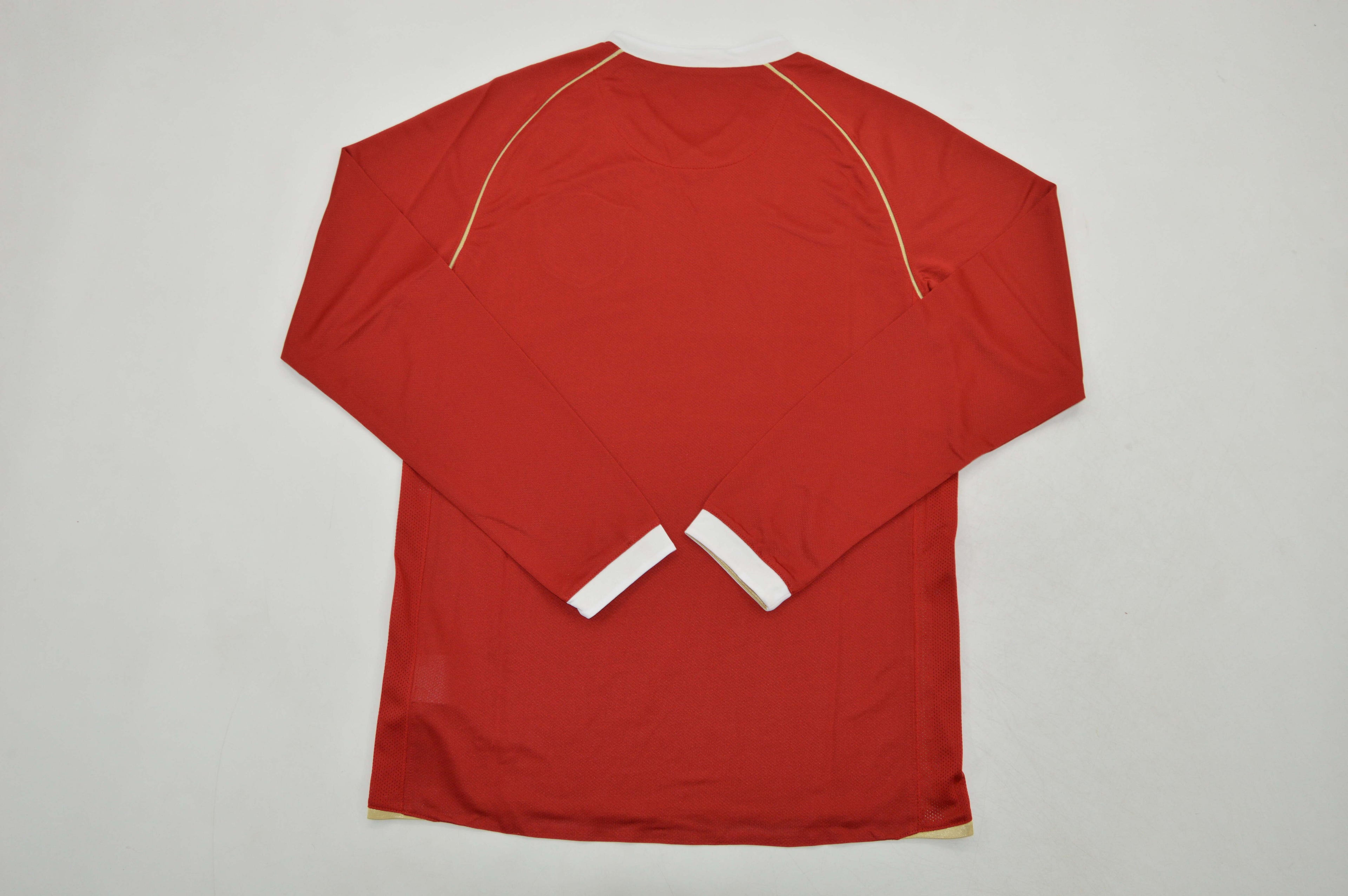 MAN U 06-07 Manga larga Version jugador — Club Retro