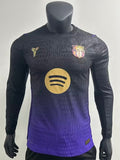 26-27 FCB Away Player version Long Sleeve S-3XL — Jsonwang 26/27