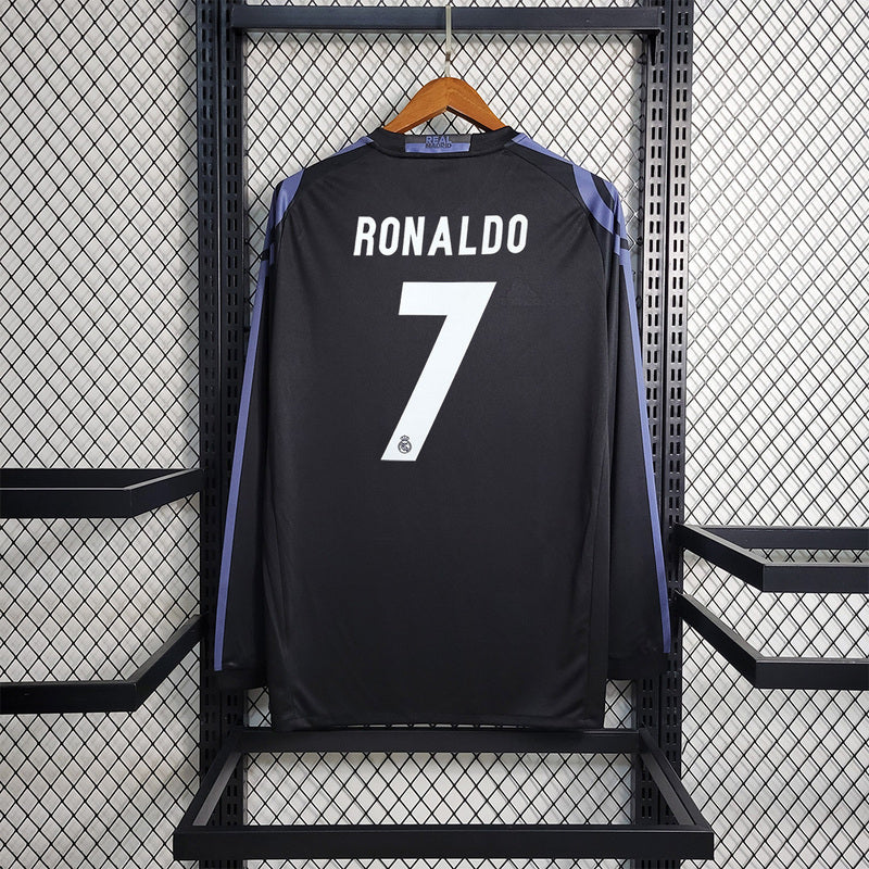 16-17 Real Madrid third away long sleeve
