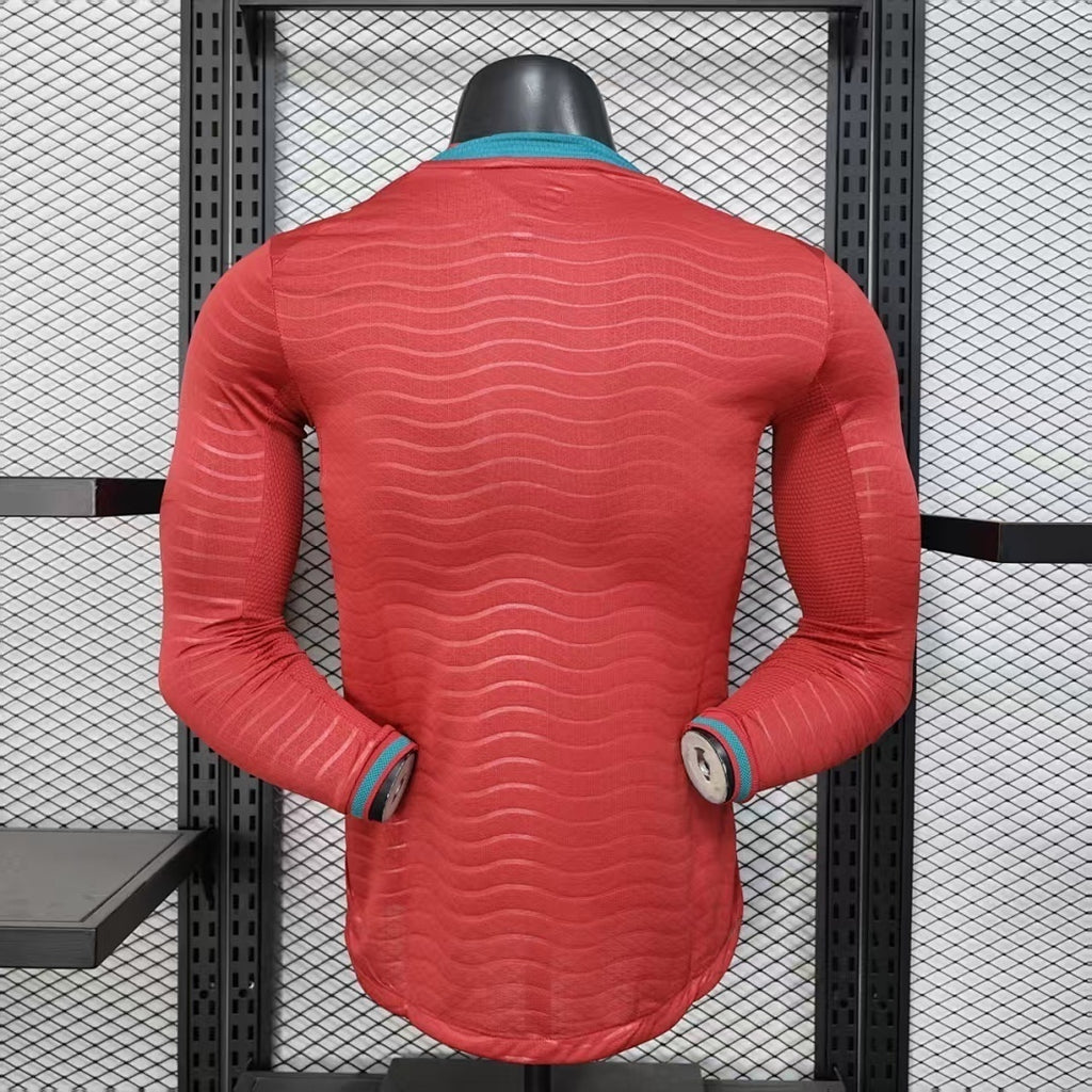 Portugal 2026 World Cup Home Long Sleeve player version Jersey S-4XL