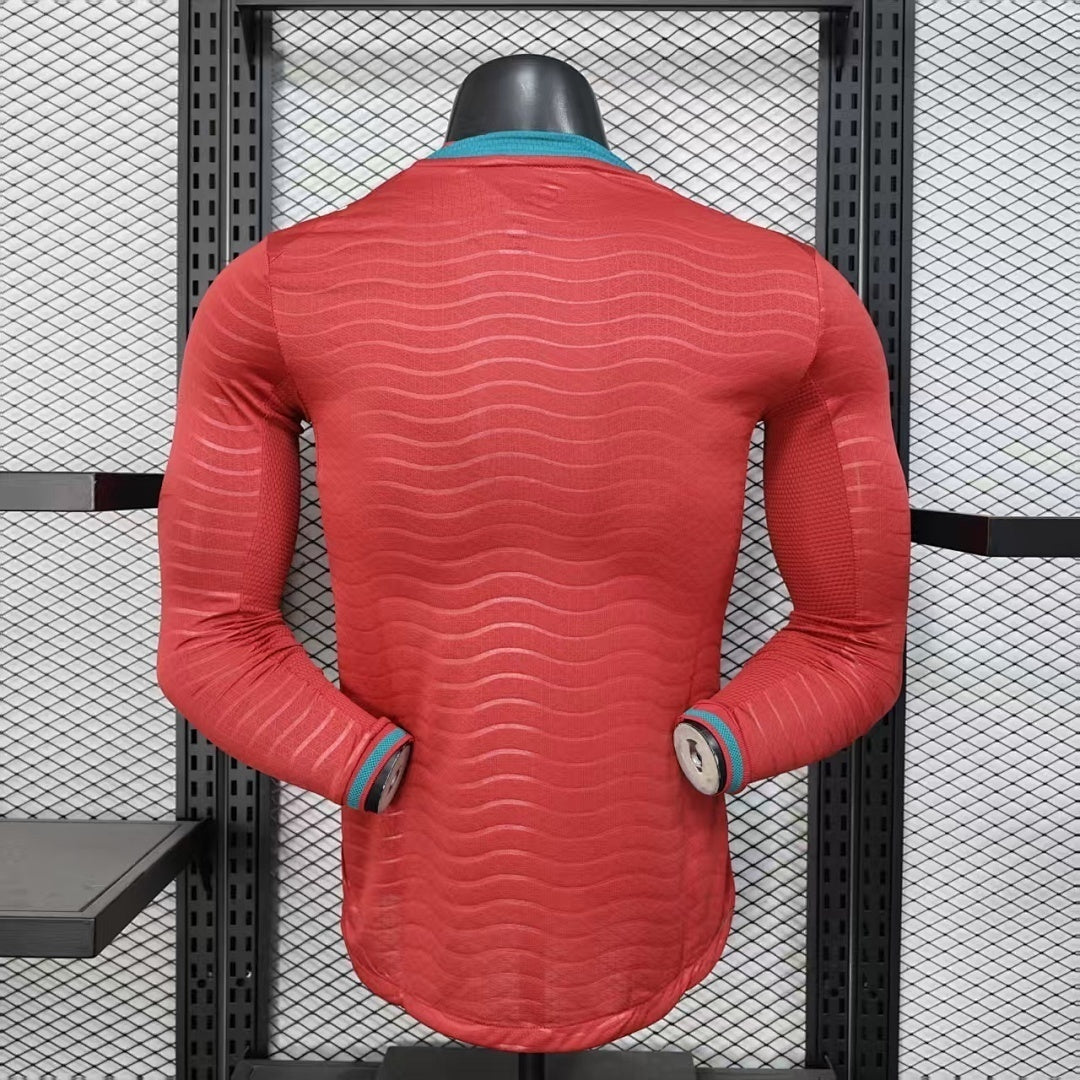 Portugal 2026 World Cup Home Long Sleeve player version Jersey S-4XL