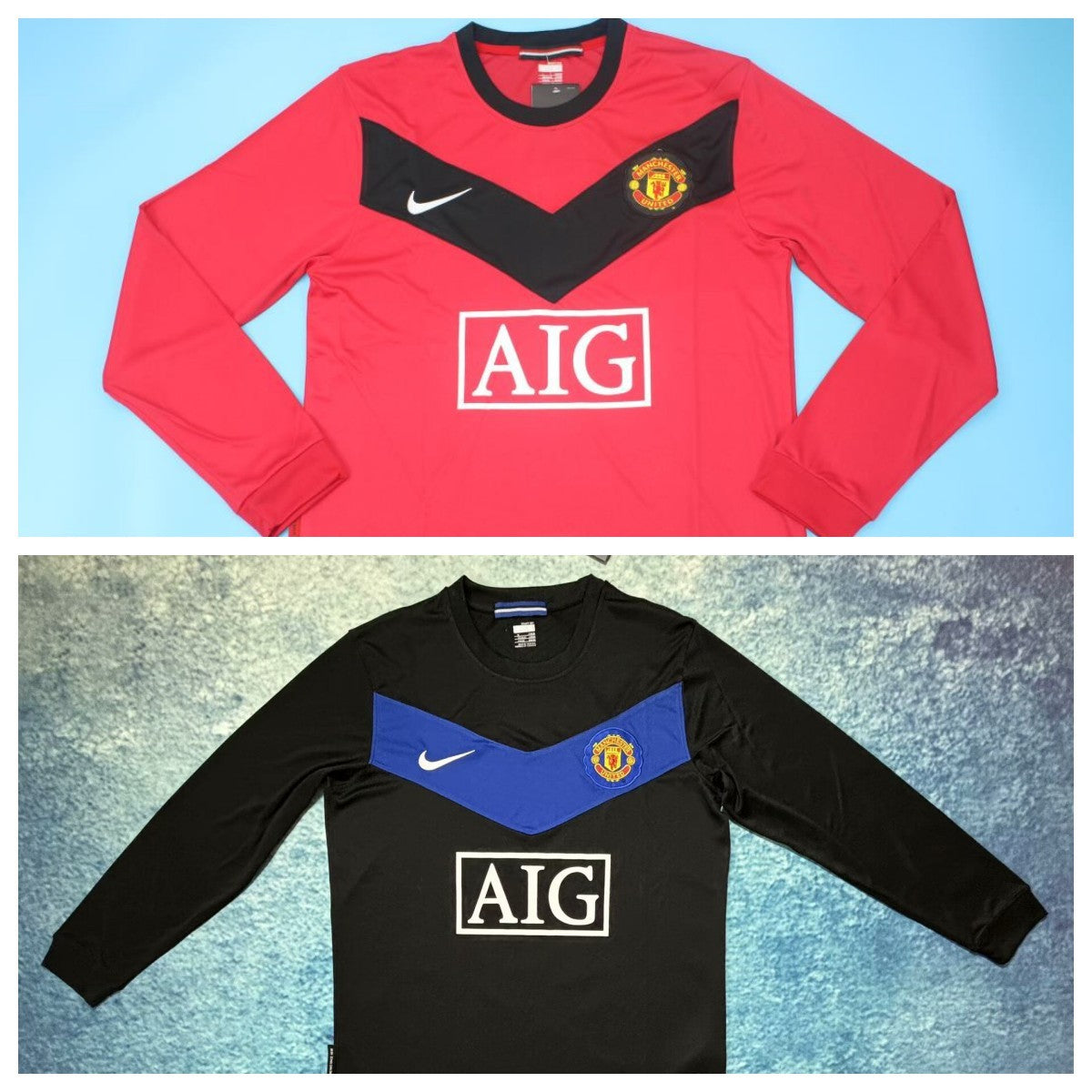 MAN U 09-10 Manga larga — Club Retro