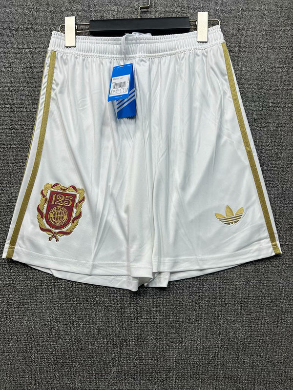 Pantalon Corto de Futbol #25-26 Bayern 125th anniversary shorts — Zhang199