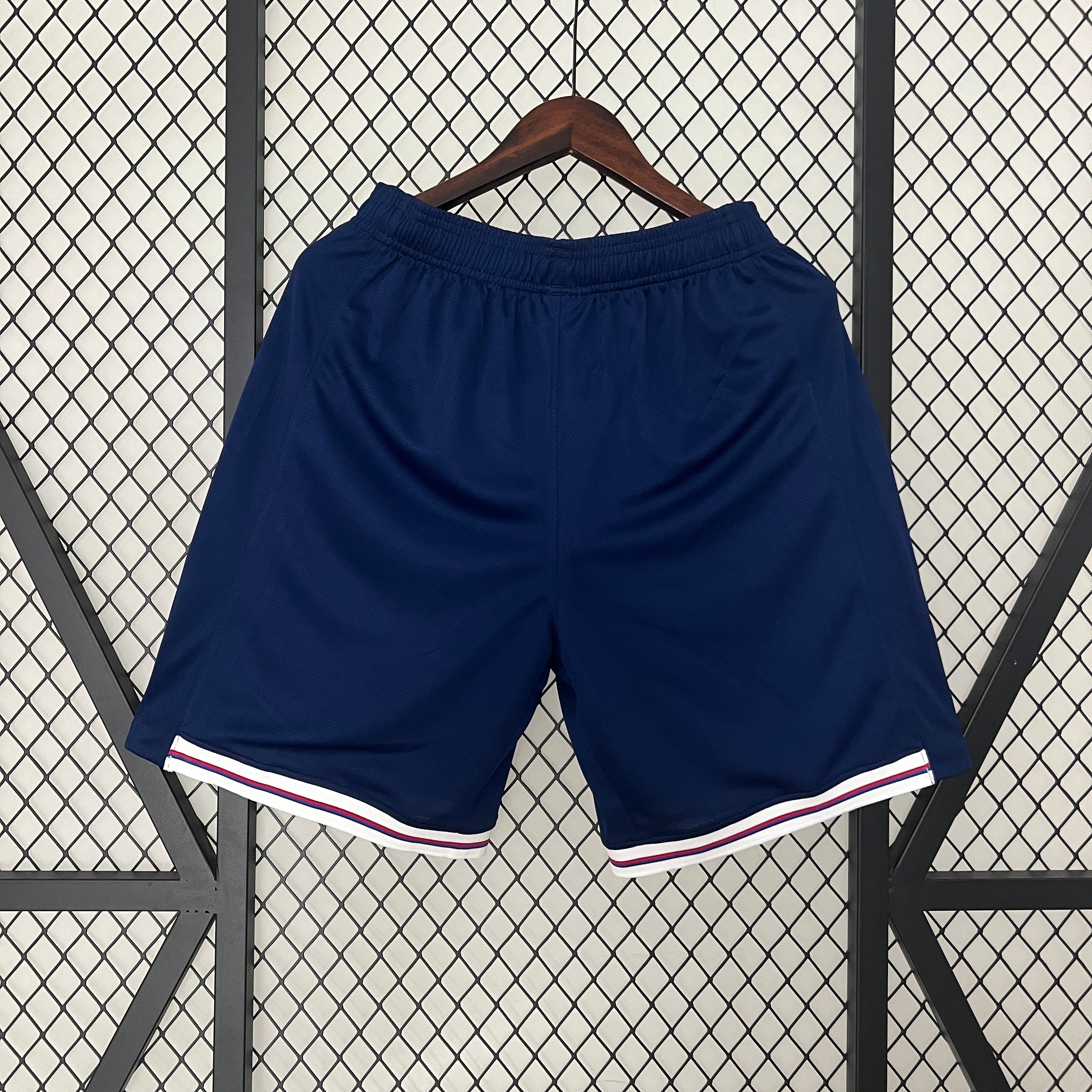 Pantalon Corto de Futbol #2024 England Home Shorts S-XXL — Minkang