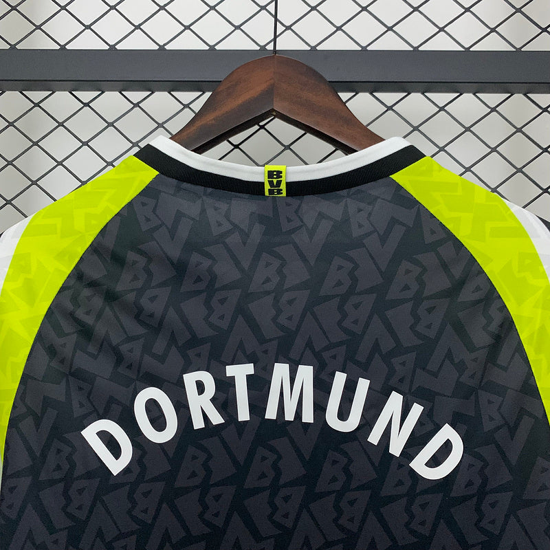 95-96 Dortmund away retro jersey