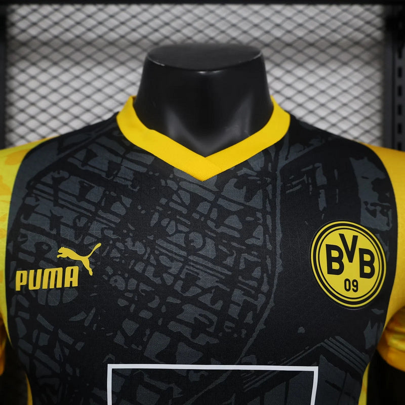 24-25 Dortmund black and yellow player version jersey