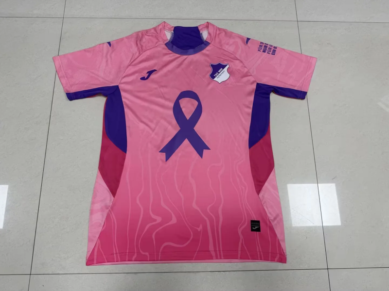 Hoffenheim 2025/26 Pink October soccer jersey