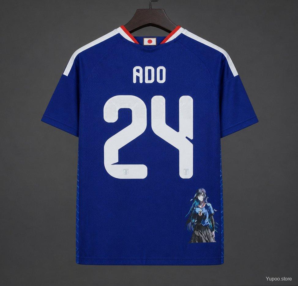 Japan 2026 World Cup Home #24 ADO Jersey S-4XL