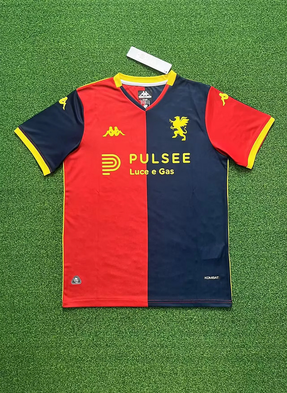 25-26 Genoa home soccer jersey