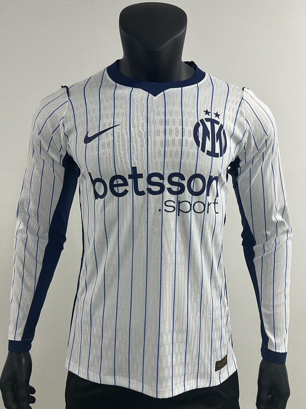26-27 Juventus Away Long Sleeve Player version S-4XL